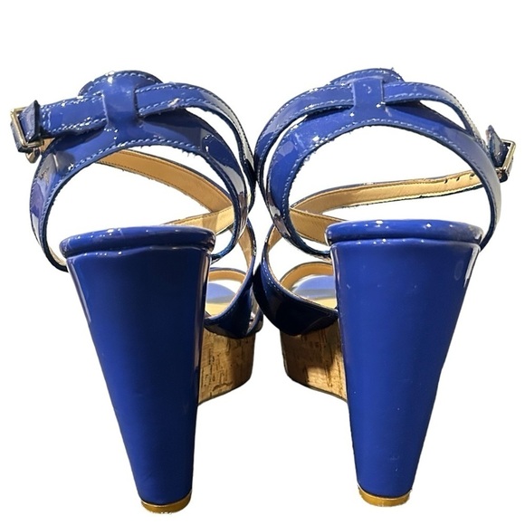 {Antonio Melani} Sydniee Cross Strap Ankle Wedge - Picture 4 of 6